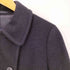 アクアスキュータム AQUASCUTUM ヘリンボーン アンゴラ混 ハーフコート レディース 9F