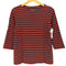 マリメッコ marimekko ILMA コットン クルーネック 七分袖 Tシャツ レディース JPN:M