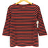 マリメッコ marimekko ILMA コットン クルーネック 七分袖 Tシャツ レディース JPN:M