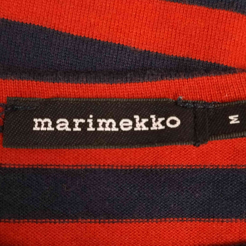 マリメッコ marimekko ILMA コットン クルーネック 七分袖 Tシャツ レディース JPN:M