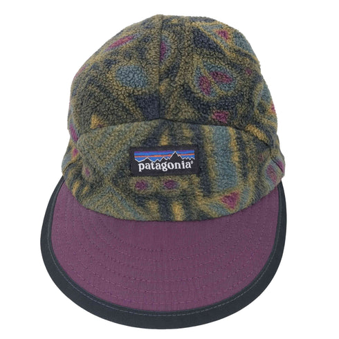 パタゴニア patagonia 90S 93AW USA製 SYNCHILLA DUCKBILL CAP トーテム柄 シンチラ ダックビル キャップ メンズ L