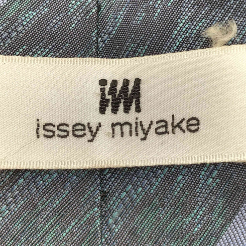 アイムイッセイミヤケ im ISSEY MIYAKE レジメンタル シルク100% ストライプ柄 ネクタイ メンズ