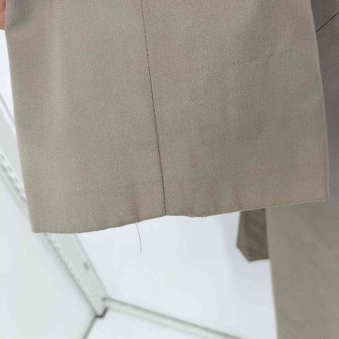 ランバンパリ LANVIN PARIS エポレット ステンカラーコート メンズ H50-26