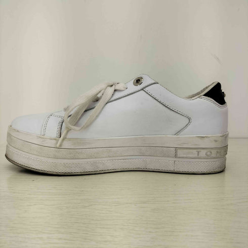 トミーヒルフィガー TOMMY HILFIGER プラットフォームカップソールスニーカー レディース JPN:24