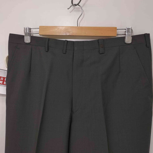 ジバンシィ GIVENCHY センタープレス ウール テーパード スラックス メンズ W 92
