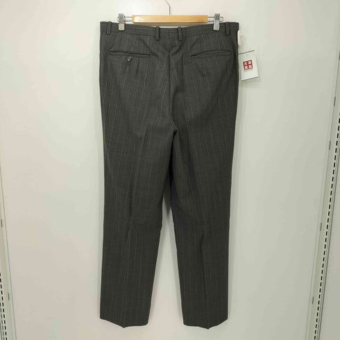 ジバンシィ GIVENCHY センタープレス ストライプ ウール テーパード スラックス メンズ W 92