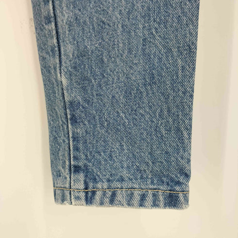 リーバイス Levis 1997年3月製 USA製 ボタン裏573 茶タブ ウォッシュ加工 ハイウエスト アンクルジップ バックシームデニム レディース JPN:5