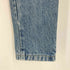 リーバイス Levis 1997年3月製 USA製 ボタン裏573 茶タブ ウォッシュ加工 ハイウエスト アンクルジップ バックシームデニム レディース JPN:5