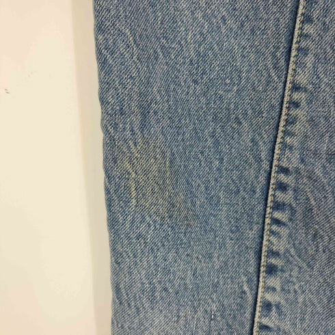 リーバイス Levis 1997年3月製 USA製 ボタン裏573 茶タブ ウォッシュ加工 ハイウエスト アンクルジップ バックシームデニム レディース JPN:5