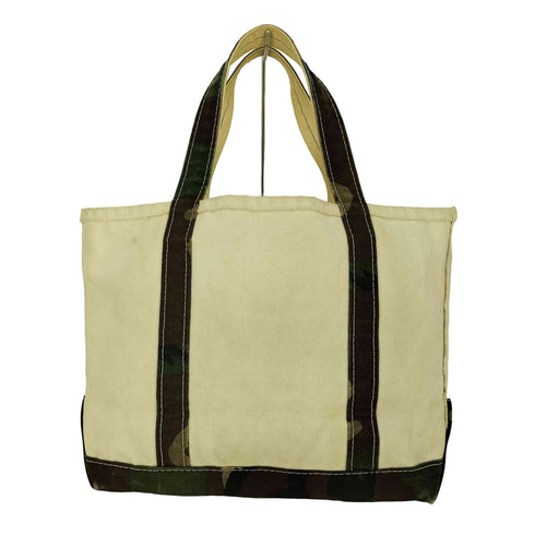 エルエルビーン L.L.Bean 90s USA製 BOAT AND TOTE 迷彩 カモフラ キャンバス トートバッグ メンズ