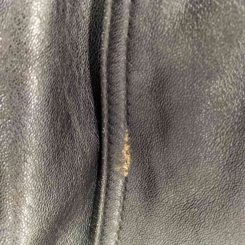 PERMA STONE パーマ ストーン Genuine Leather リアルレザー ハーフコート メンズ JPN:L