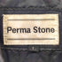 PERMA STONE パーマ ストーン Genuine Leather リアルレザー ハーフコート メンズ JPN:L