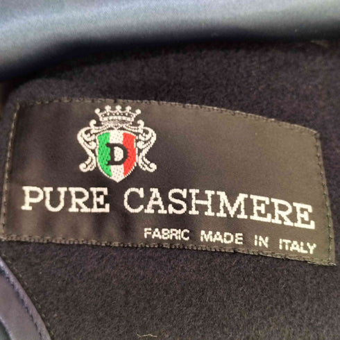 PURE CASHMERE カシミヤ100% ステンカラーコート メンズ 165