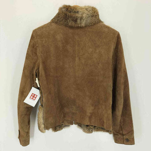 VERRE SEC ヴェール セック Genuine Leather ラビットファー レザージャケット レディース JPN:M