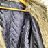 JIAO MU YU BOUTIQUE CUSTOMIZED 裏地キルティング フェイクファー ジャケット Y2K メンズ import:XL