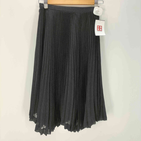 イッセイミヤケ ISSEY MIYAKE 90S 99SS ARCHIVE BLACK PLEATS SKIRT 銀タグ アーカイブ プリーツ スカート ブラック レディース S