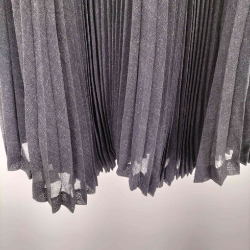 イッセイミヤケ ISSEY MIYAKE 90S 99SS ARCHIVE BLACK PLEATS SKIRT 銀タグ アーカイブ プリーツ スカート ブラック レディース S