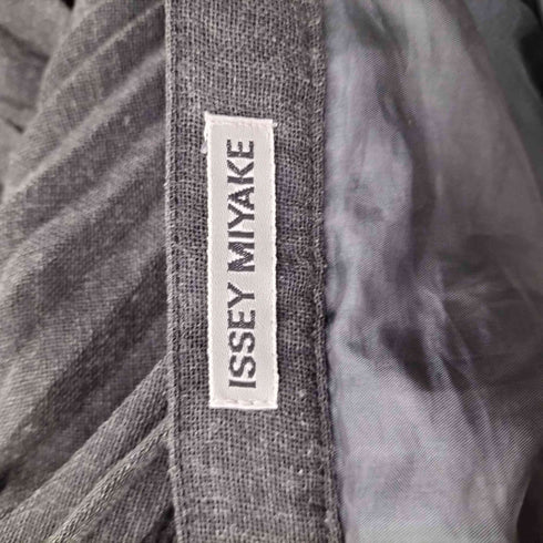イッセイミヤケ ISSEY MIYAKE 90S 99SS ARCHIVE BLACK PLEATS SKIRT 銀タグ アーカイブ プリーツ スカート ブラック レディース S