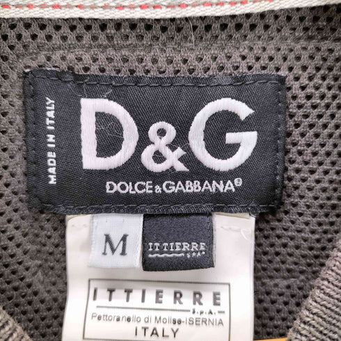 ディーアンドジードルチェアンドガッバーナ D&G DOLCE&GABBANA Combat Rebel Label 00S 03SS OLD MADE IN ITALY ARCHIVE イタリア製 ミリタリー ギミック ベスト アーカイブ Y2K メンズ import:M