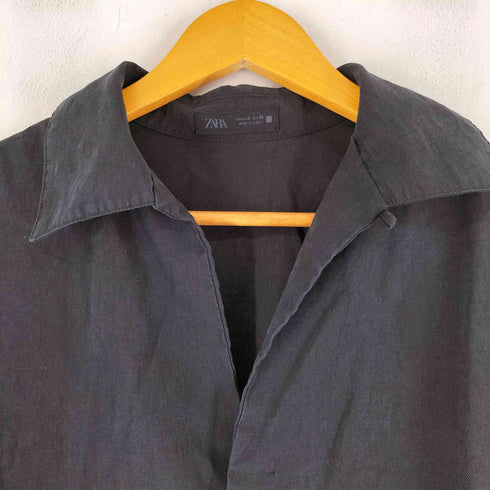 ザラ ZARA スキッパーシャツ メンズ import:S