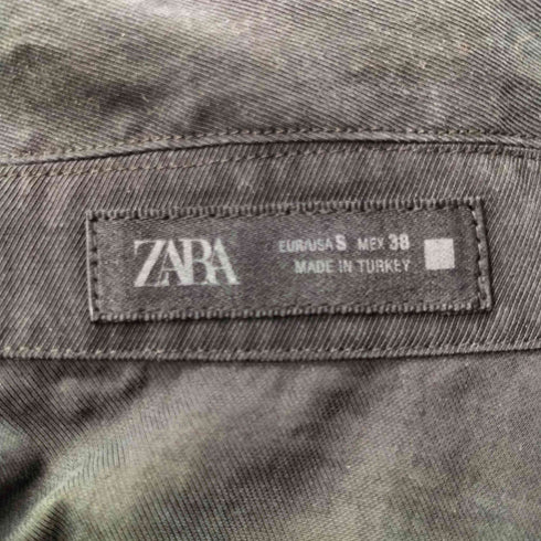 ザラ ZARA スキッパーシャツ メンズ import:S