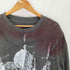 THE BOY HAS NO PATIENCE ザ ボーイ ハズ ノー ペーシェンス RIBBED PRINT PLEATED LONG SLEEVE リブプリントプリーツロングスリーブTシャツ メンズ import:L