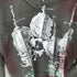 THE BOY HAS NO PATIENCE ザ ボーイ ハズ ノー ペーシェンス RIBBED PRINT PLEATED LONG SLEEVE リブプリントプリーツロングスリーブTシャツ メンズ import:L
