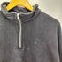 チャンピオン Champion 裏起毛 LOOSE ハーフZIP スウェット レディース import:M