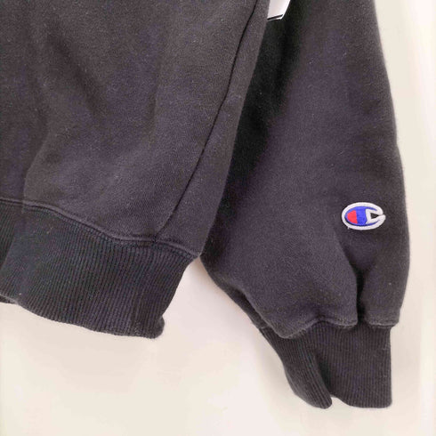 チャンピオン Champion 裏起毛 LOOSE ハーフZIP スウェット レディース import:M
