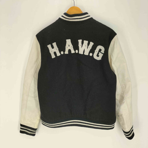ストーギー STOOGE&CO レザー ウール スタジャン メンズ import:M