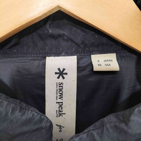 スノーピーク Snow Peak 別注 CHINA DOWN JACKET チャイナ ダウンジャケット メンズ JPN:S