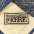 ジャンフランコフェレ GIANFRANCO FERRE シルク 総柄 ネクタイ メンズ