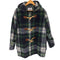 ジェイプレス J.PRESS エルボーパッチ チェック ダッフルコート メンズ import:M