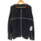 Cross Zip Sweater クロス ジップ 十字 ダメージ ニット セーター Y2K Vkei メンズ