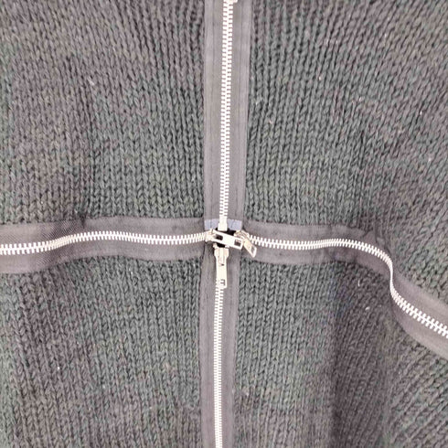 Cross Zip Sweater クロス ジップ 十字 ダメージ ニット セーター Y2K Vkei メンズ
