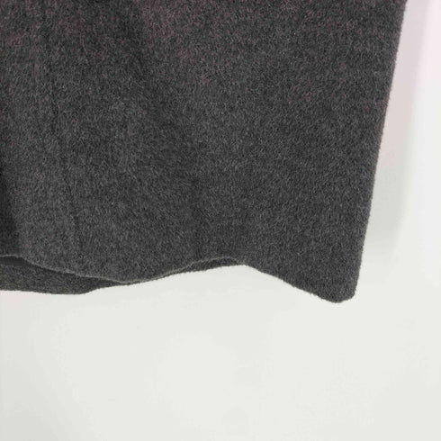 カラット Carat sanyo ALPACA 比翼ボタン ブルーフォックスファー フレアコート レディース 9A2