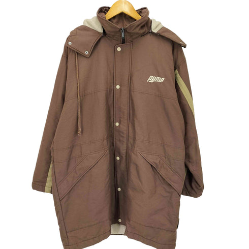 プーマ PUMA 80-90s 裏起毛 フード ベンチコート メンズ
