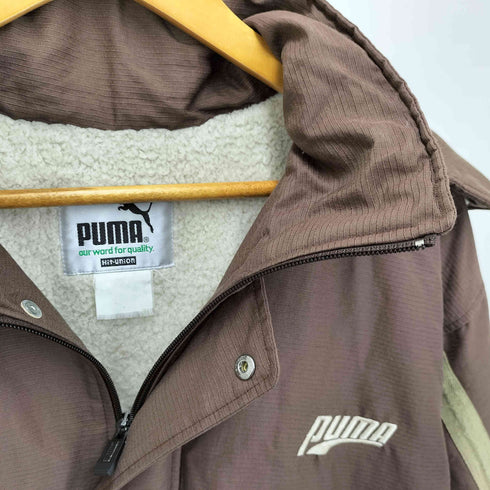 プーマ PUMA 80-90s 裏起毛 フード ベンチコート メンズ
