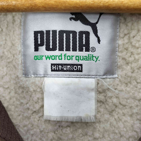 プーマ PUMA 80-90s 裏起毛 フード ベンチコート メンズ