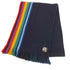 ピーエスポールスミス PS Paul Smith マルチカラー ボーダー フリンジマフラー メンズ