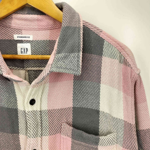 ギャップ Gap STANDARD FIT チェック シャツ メンズ import:XL