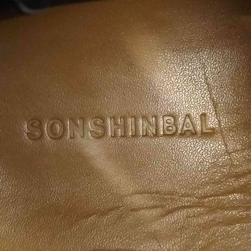SONSHINBAL ハイネック サイドゴア ヒールブーツ メンズ 27