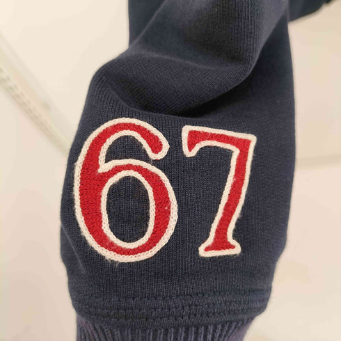 ポロラルフローレン POLO RALPH LAUREN サガラワッペン スナップボタン フーデッド スタジアムジャンパー メンズ import:S