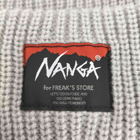 ナンガ NANGA ボックスロゴバルキービーニー メンズ ONE SIZE