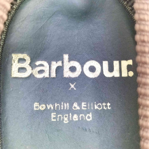 バブアー Barbour ×Bowhill & Elliott ツイード オペラシューズ メンズ 6
