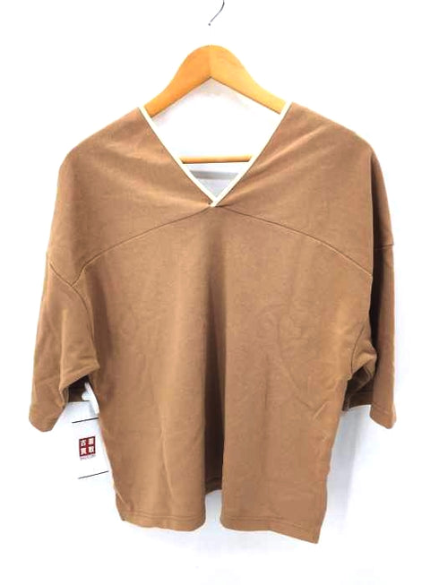 Amiur(エミレ)v neck piping pullover レディース FREE FREE