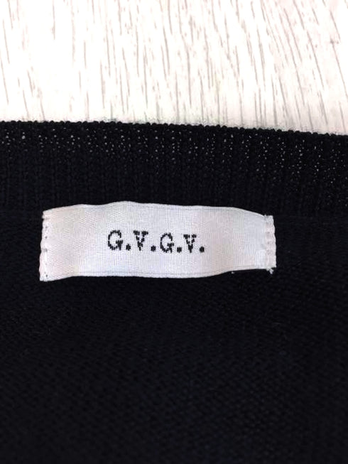 ジーヴィジーヴィ G.V.G.V. Vネックロングニット レディース
