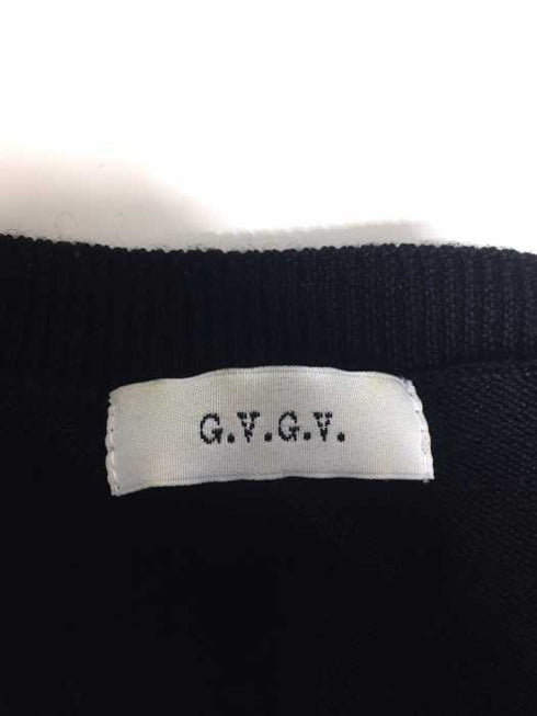 ジーヴィジーヴィ G.V.G.V. Vネックロングニット レディース