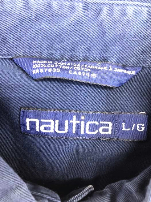ノーティカ NAUTICA ボタンダウンシャツ メンズ L