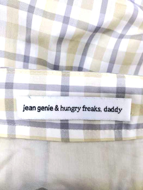 ジーンジニーアンドハングリーフリークス ダディ jean genie&hungry freaks daddy ハイウエスト ワイドテーパードパンツ レディース JPN:2